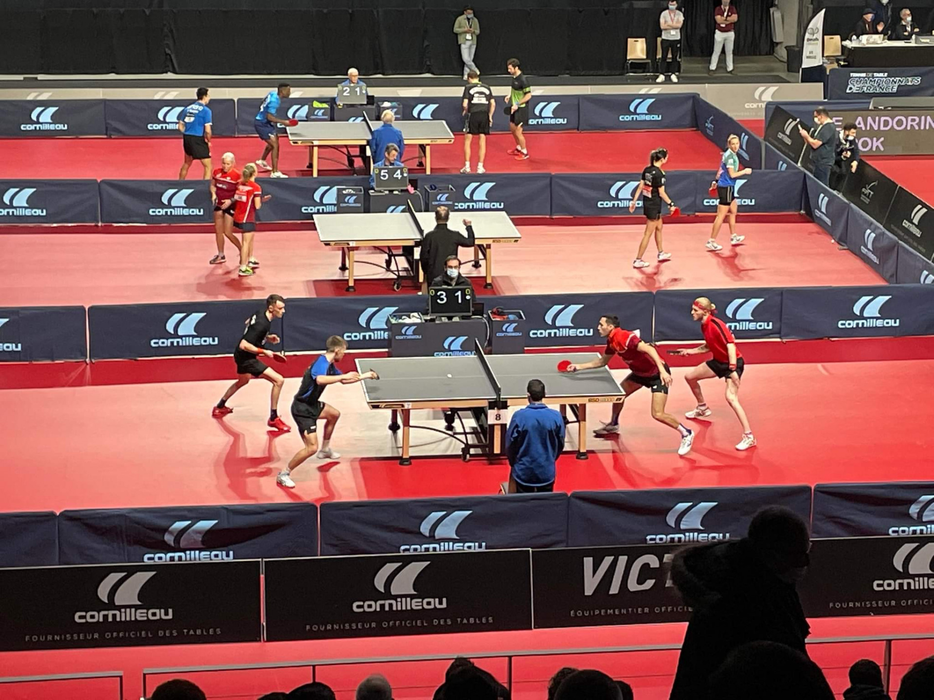 Tennis de Table Les Championnats de France à Cesson Sévigné