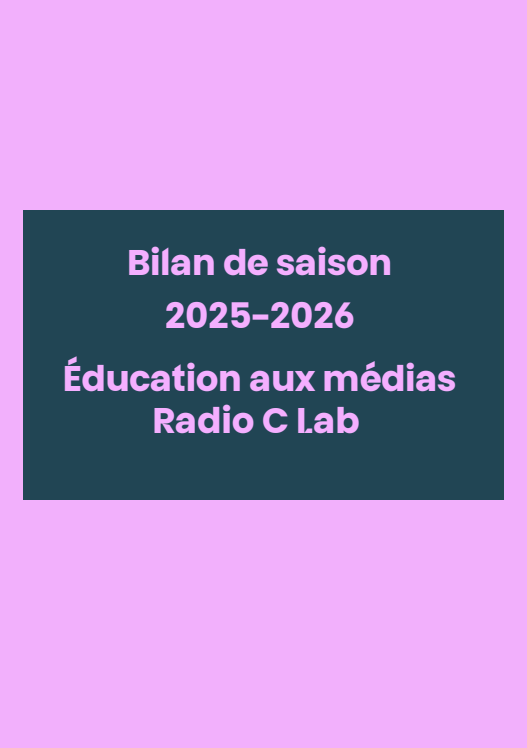 Bilan des ateliers Radio 2023-2024