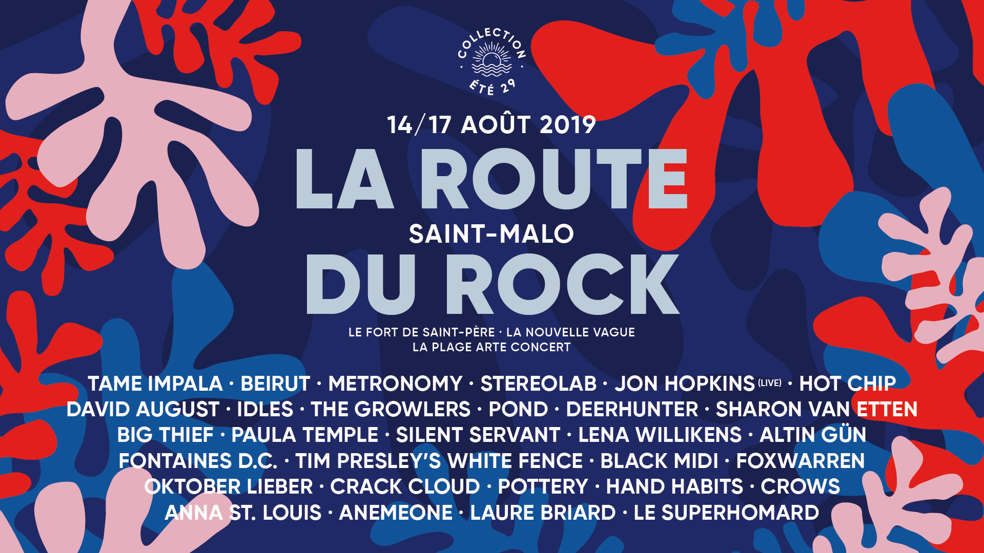 Emission Spéciale La Route du Rock Collection été 2019 Pop The Casbah Radio CLab